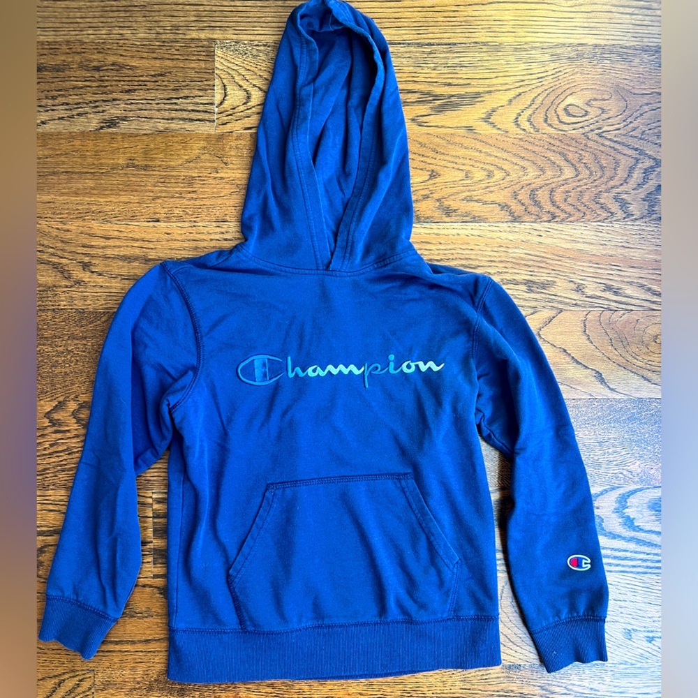 Champion Hoodie Sweatshirt Youth Small (8/10 years)